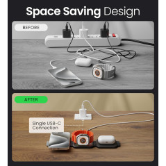 Station de Charge 3-en-1 InfinaCore pour Appareils Apple