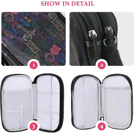 Unique Travel Birthday Gifts for Women | Cord Organizer Tech Pouch