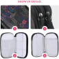 COSHAYSOO Trousse Vintage Organiseur Câbles Électroniques Cadeau Voyage Femme Pratique et Unique COSHAYSOO Trousse Vintage Organiseur Câbles Électroniques Cadeau Voyage Femme Pratique et Unique