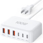 Chargeur USB C 100W GaN 6 Ports, Station de Charge Rapide avec Câble 5ft pour iPhone, iPad, Galaxy Chargeur USB C 100W GaN 6 Ports, Station de Charge Rapide avec Câble 5ft pour iPhone, iPad, Galaxy