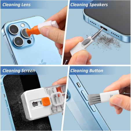 Kit Nettoyage Clavier & Écran PC Multi-Usage avec Spray