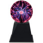Hooyi 8-inch Sound Sensitive Plasma Ball Lamp - Electrostatic Lightning Sphere Nightlight Decor Hooyi 8-inch Sound Sensitive Plasma Ball Lamp - Electrostatic Lightning Sphere Nightlight Decor