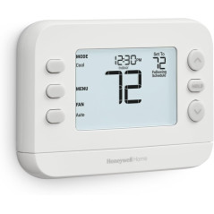 Honeywell Home RTH20B Programmable Thermostat 5-2 Day Schedule White