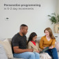 Honeywell Home RTH20B Programmable Thermostat, Single-Stage, 1 Heat/1 Cool, 5-2 Day Schedule, White Honeywell Home RTH20B Programmable Thermostat, Single-Stage, 1 Heat/1 Cool, 5-2 Day Schedule, White