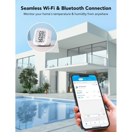 Govee Thermomètre Bluetooth H5103 – Capteur Température Intérieur
