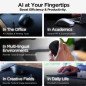 Virtusx Jethro AI Mouse - Enregistreur vocal, dictée, transcription, traduction, souris sans fil PC & portable Virtusx Jethro AI Mouse - Enregistreur vocal, dictée, transcription, traduction, souris sans fil PC & portable
