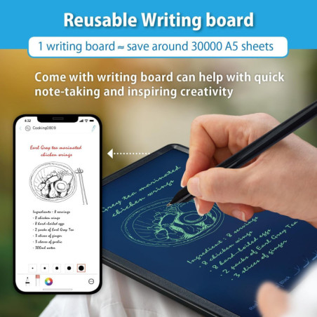 Stylo Intelligent Ophayapen : Synchronisation et Numérisation Notes