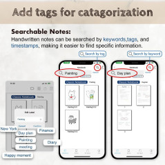 Ophaya Stylo Intelligent & Carnet Connecté - Idée Cadeau
