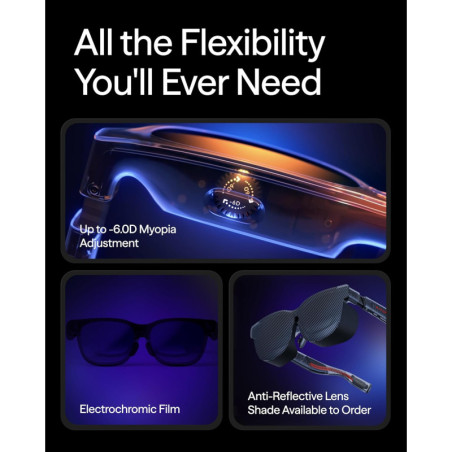 VITURE Luma AR/XR Glasses – 146” 1200p Display, Myopia Adjustments