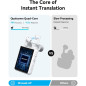 Wooask A9 AI Translator Earbuds - Instant Offline/Camera Translation, 4G Calls & Hotspot, No Phone Needed (White) Wooask A9 AI Translator Earbuds - Instant Offline/Camera Translation, 4G Calls & Hotspot, No Phone Needed (White)