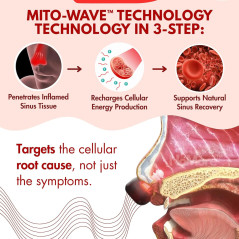 Original NoMore Red Light Therapy Nose Device – Sinus Relief & Dry Nose