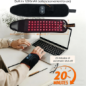 Kovarias Therawrap for Carpal Tunnel - Red Light Therapy, 3 Heat Levels, 48 LEDs, Touch Panel, Wireless, Breathable Wrist & Kovarias Therawrap for Carpal Tunnel - Red Light Therapy, 3 Heat Levels, 48 LEDs, Touch Panel, Wireless, Breathable Wrist &