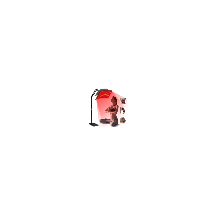 INTEO 2-in-1 Red & Infrared Light Therapy Lamp 660nm/850nm for Face & Body with Detachable Design & Protective Glass INTEO 2-in-1 Red & Infrared Light Therapy Lamp 660nm/850nm for Face & Body with Detachable Design & Protective Glass