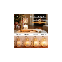 Hong-in Dimmable Candle Warmer Lamp with Timer & Adjustable Height