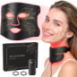 7-in-1 Red Light Therapy Mask for Face & Neck - 324 LEDs, 5 Brightness Levels, 20-Min Timer, Silicone, Travel-Friendly 7-in-1 Red Light Therapy Mask for Face & Neck - 324 LEDs, 5 Brightness Levels, 20-Min Timer, Silicone, Travel-Friendly