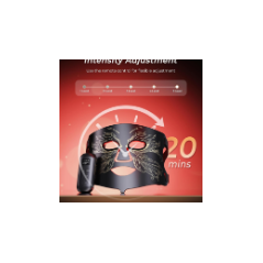 7-in-1 LED Red Light Therapy Mask for Face & Neck with 324 LEDs