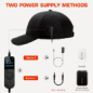 Viconor Casquette Laser Croissance Cheveux, Thérapie Lumière Rouge, Unisexe, Noir Viconor Casquette Laser Croissance Cheveux, Thérapie Lumière Rouge, Unisexe, Noir