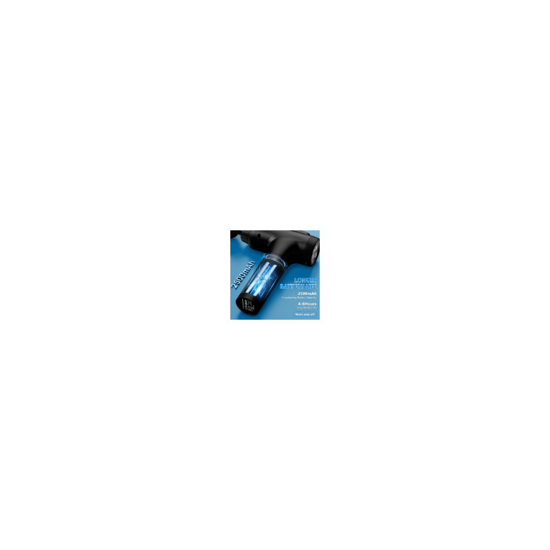APHERMA Deep Tissue Massage Gun for Athletes – 30 Speeds, 9 Heads