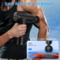 APHERMA Deep Tissue Massage Gun for Athletes – Handheld Percussion Massager with 30 Speeds & 9 Heads, Black APHERMA Deep Tissue Massage Gun for Athletes – Handheld Percussion Massager with 30 Speeds & 9 Heads, Black