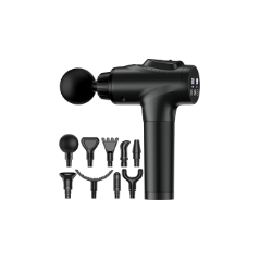 APHERMA Deep Tissue Massage Gun for Athletes – 30 Speeds, 9 Heads