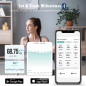 NUTRI FIT Smart Digital Body Weight Scale with Bluetooth, BMI & Body Composition Analyzer, 330lbs Capacity NUTRI FIT Smart Digital Body Weight Scale with Bluetooth, BMI & Body Composition Analyzer, 330lbs Capacity