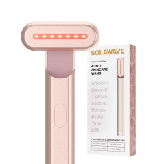 Solawave 4-en-1 : Soin Anti-Âge Visage & Cou Rose Gold