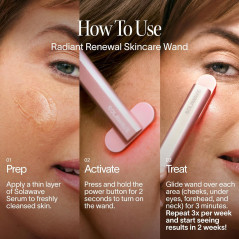 Solawave 4-en-1 : Soin Anti-Âge Visage & Cou Rose Gold