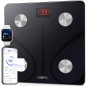 RENPHO Smart Digital Body Scale with BMI, Body Fat, Bluetooth Sync, Tempered Glass, 400 lbs Capacity