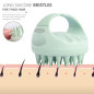 Sndyi Green Scalp Massager Shampoo Brush with Soft Silicone Bristles for Dandruff Removal & Hair Growth Sndyi Green Scalp Massager Shampoo Brush with Soft Silicone Bristles for Dandruff Removal & Hair Growth