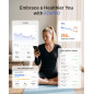 RENPHO Smart Digital Body Scale with BMI, Body Fat, Bluetooth Sync, Tempered Glass, 400 lbs Capacity