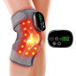 Knee Massager with Heat, 660nm & 850nm Infrared Red Light, Vibration, Rechargeable 5000mAh Heated Brace for Pain Relief Knee Massager with Heat, 660nm & 850nm Infrared Red Light, Vibration, Rechargeable 5000mAh Heated Brace for Pain Relief