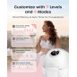 Nuliie S32 Hands-Free Wearable Breast Pump, 4 Modes, 9 Suction Levels, Multi-Size Flanges, 2-Pack White