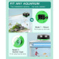 Automatic Fish Feeder for Aquarium - USB Rechargeable, Moisture-Proof, Timer with LCD Display for Betta Automatic Fish Feeder for Aquarium - USB Rechargeable, Moisture-Proof, Timer with LCD Display for Betta