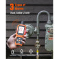 TOPTES CT-580 Portable Rechargeable Carbon Monoxide Detector with Vibration, Visual & Audible Alarms, TFT Display