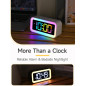 Cadmos Cute Pink Alarm Clock with RGB Night Light - Small, Perfect for Girls' Bedroom & Kawaii Gifts Cadmos Cute Pink Alarm Clock with RGB Night Light - Small, Perfect for Girls' Bedroom & Kawaii Gifts
