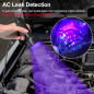 Vansky Détecteur de Fuite AC Auto 68 LED UV avec Lunettes Protectrices - Outil Professionnel Vansky Détecteur de Fuite AC Auto 68 LED UV avec Lunettes Protectrices - Outil Professionnel