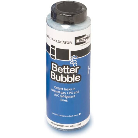 RectorSeal Better Bubble 65554 Advanced Leak Detector - Fast Acting, 8 oz, Detects Refrigerant, Air & Oxygen