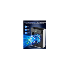 MOOKA Air Purifier for Large Rooms up to 2200 sq.ft with PM2.5 Sensor
