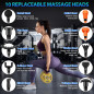 TOLOCO Deep Tissue Massage Gun for Athletes - 10 Heads, Silent Motor, Pain Relief Percussion Massager TOLOCO Deep Tissue Massage Gun for Athletes - 10 Heads, Silent Motor, Pain Relief Percussion Massager