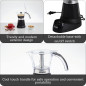 Machine à espresso électrique IMUSA 6 ou 3 tasses, poignée isolante, finition aluminium, idéale café cubain Machine à espresso électrique IMUSA 6 ou 3 tasses, poignée isolante, finition aluminium, idéale café cubain