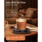 Chauffe-tasse de Bureau 50W Bois avec Minuteur 12H, Arrêt Auto, Chauffe Rapide, Écran Intelligent Chauffe-tasse de Bureau 50W Bois avec Minuteur 12H, Arrêt Auto, Chauffe Rapide, Écran Intelligent
