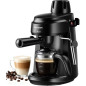 SHARDOR 3.5 Bar Espresso Machine, 4-Cup with Milk Frother, Fast Heating, Compact 800W Coffee Maker, Black SHARDOR 3.5 Bar Espresso Machine, 4-Cup with Milk Frother, Fast Heating, Compact 800W Coffee Maker, Black