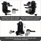Machine à café espresso électrique IMUSA 4 tasses, mousseur à lait, fini mat noir, pour cappuccino et latte Machine à café espresso électrique IMUSA 4 tasses, mousseur à lait, fini mat noir, pour cappuccino et latte