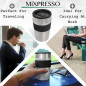 Mixpresso Single Serve Coffee Maker with 14oz Travel Mug, Reusable Filter, Auto Shut Off - Black Mixpresso Single Serve Coffee Maker with 14oz Travel Mug, Reusable Filter, Auto Shut Off - Black