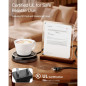 50W Coffee Mug Warmer with 4 Temps, 12H Timer, Auto Shut Off, Wood Smart Display & Candle Warmer Plate 50W Coffee Mug Warmer with 4 Temps, 12H Timer, Auto Shut Off, Wood Smart Display & Candle Warmer Plate