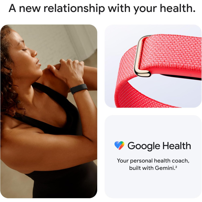 Google Fitbit Air Performance Loop Band - One Size Obsidian, Workout-Friendly