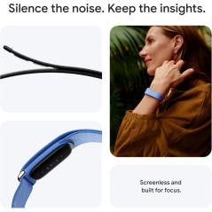 Bracelet Google Fitbit Air Performance Loop - Taille Unique Obsidian