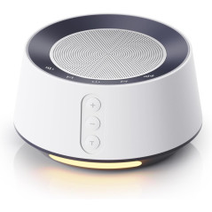 White Noise Sound Machine with 20 Sounds, Night Light & Timer for Sleep
