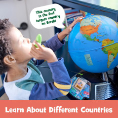 LeapFrog Magic Adventures Globe – Frustration-Free Packaging Edition