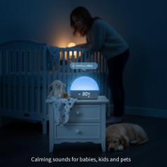 Sunrise Alarm Clock & Sound Machine – 30 Sleep Sounds, Ambient Light